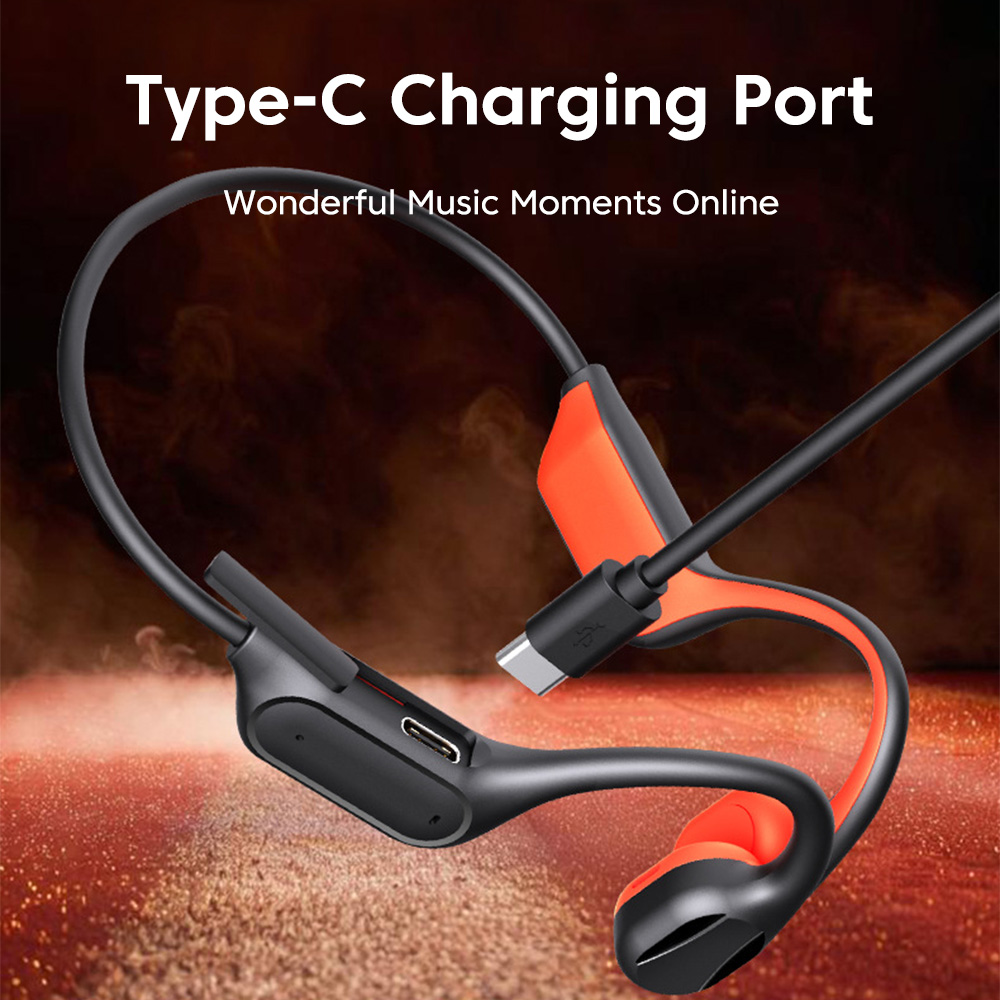 Anc Wireless Over Ear Headphones - Fones de Ouvido Esportivos por Condução