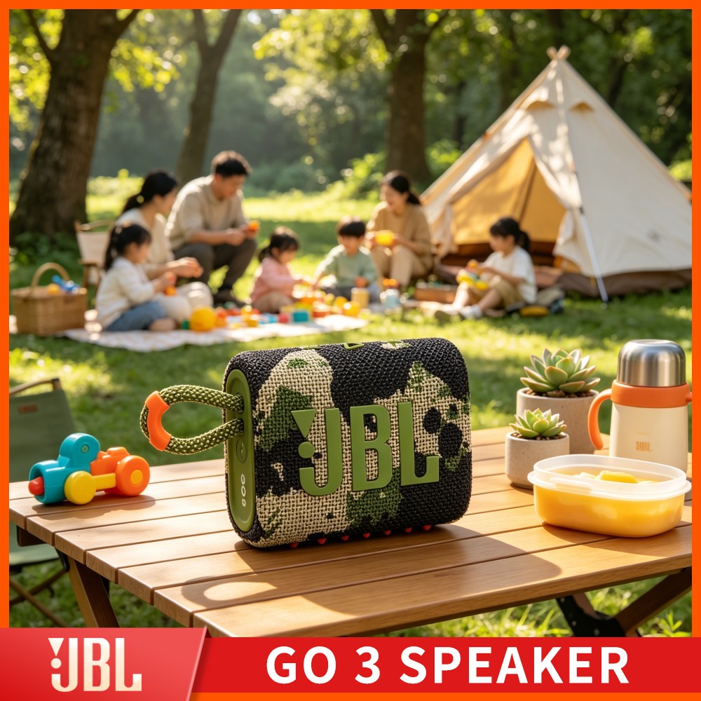 Portable Bluetooth Speaker Waterproof Ipx7 - Caixa de Som Bluetooth JBL GO3
