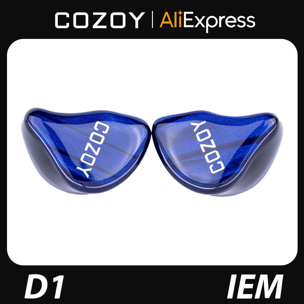 Planar Magnetic Iem Earphones - COZOY D1 IEM HIFI Fones de