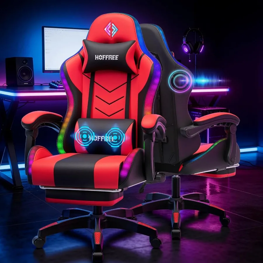 Cadeira de jogos RGB com altif - Speakers avaliação e preço