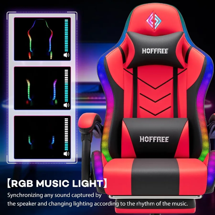 Cadeira de jogos RGB com altif - Speakers avaliação e preço