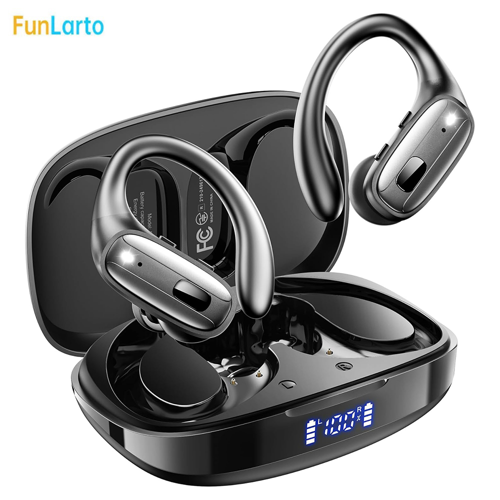 Esportes bluetooth 5.3 fones d - Type C Wired Earphones With Mic avaliação e preço