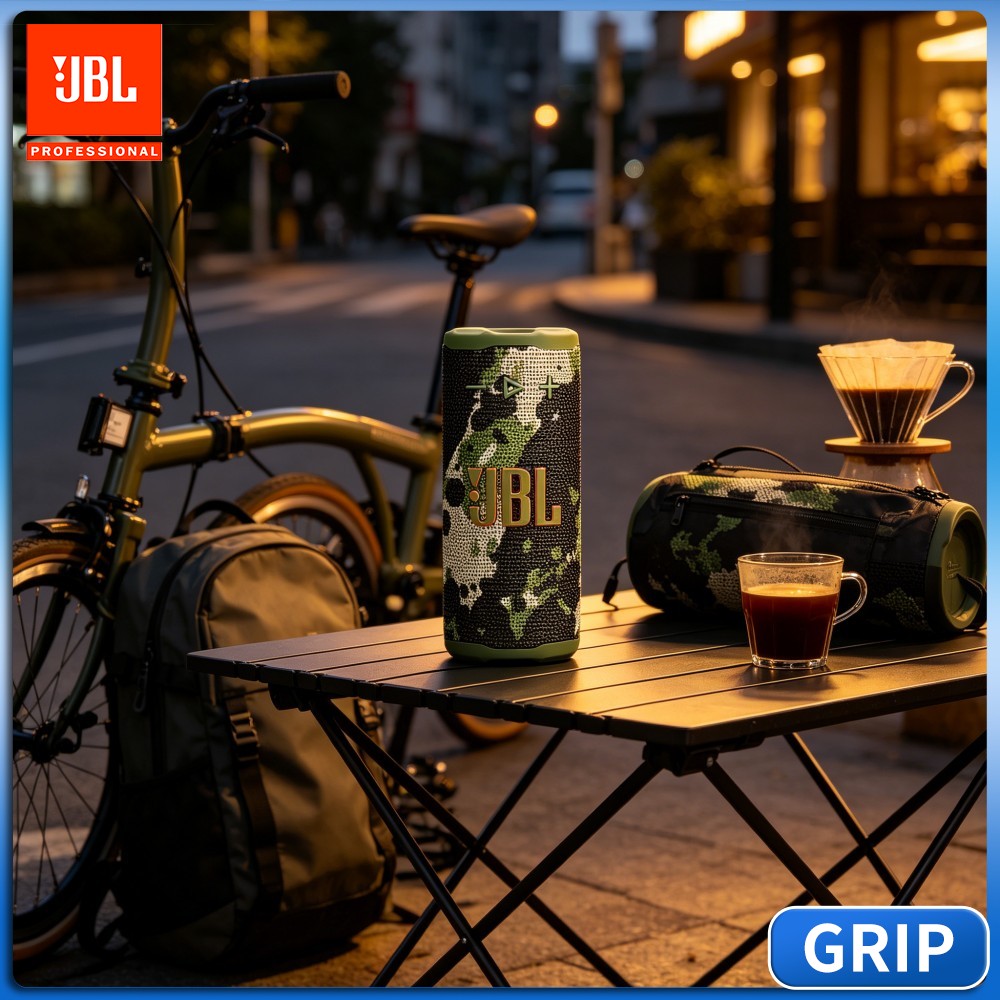 Caixa de Som Portátil JBL GRIP - Portable Bluetooth Speaker Waterproof Ipx7 avaliação e preço