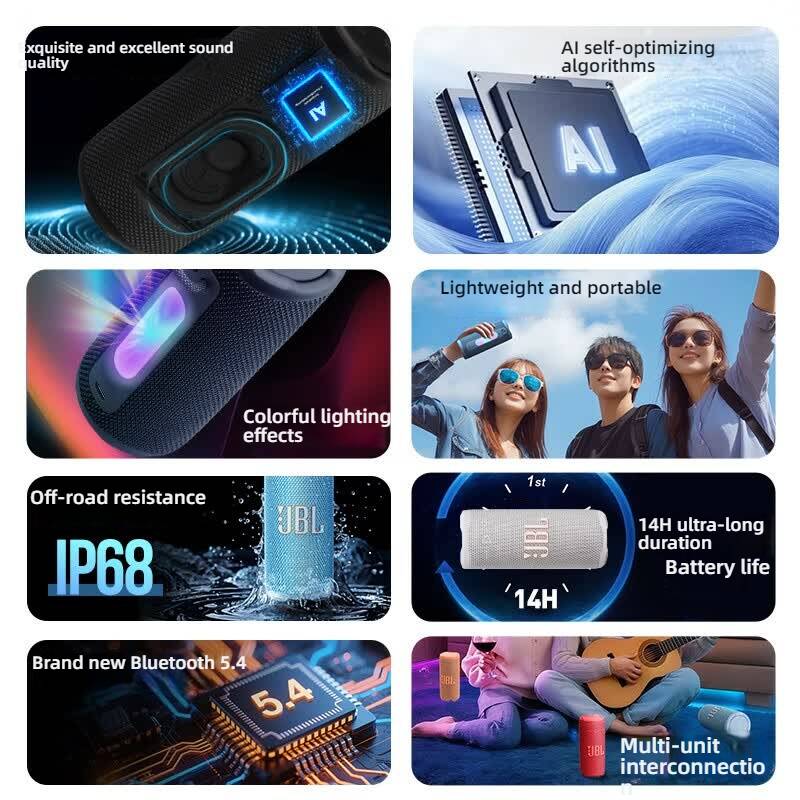 Caixa de Som Portátil JBL GRIP - Portable Bluetooth Speaker Waterproof Ipx7 avaliação e preço