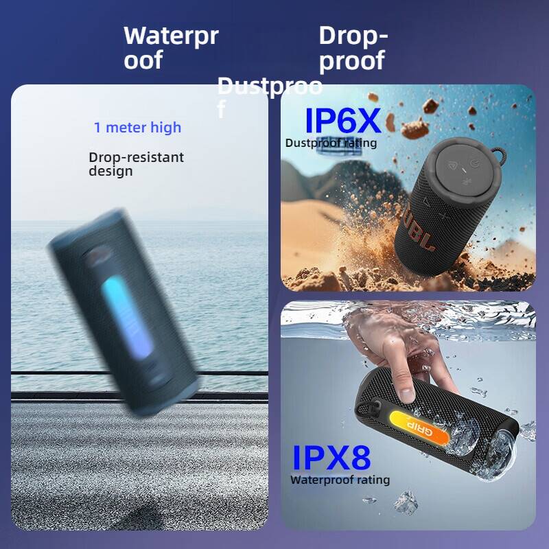 Caixa de Som Portátil JBL GRIP - Portable Bluetooth Speaker Waterproof Ipx7 avaliação e preço