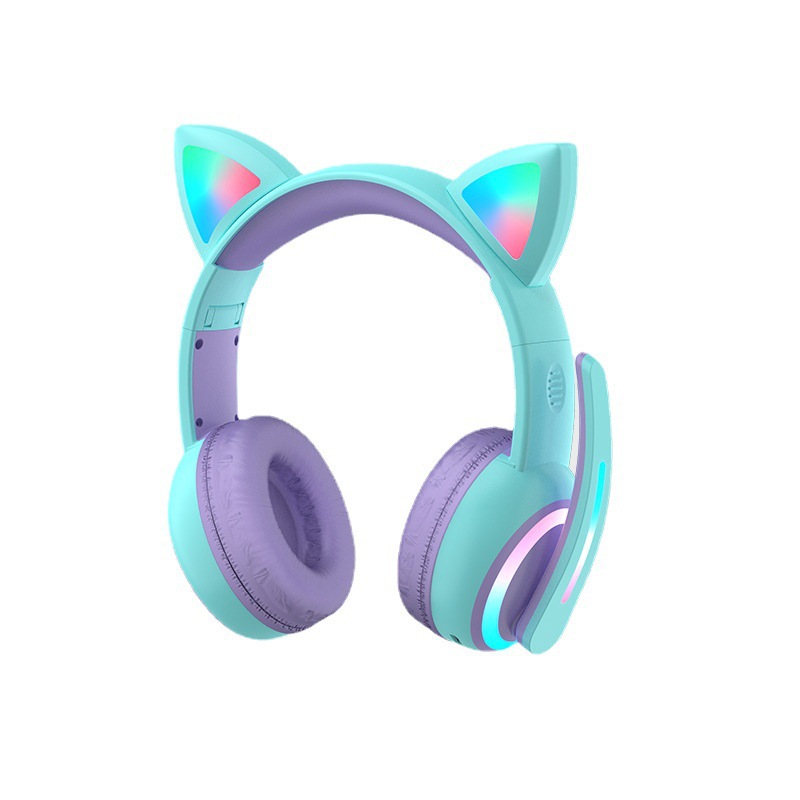 Fones de ouvido Bluetooth com  - Cat Ear Bluetooth Headset Led avaliação e preço